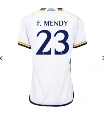 Real Madrid Ferland Mendy #23 Koszulka Podstawowych Kobiety 2023-24 Krótki Rękaw